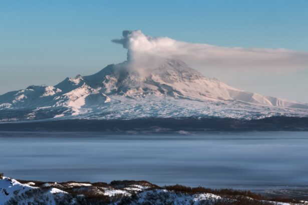 Eruption Active Volcano of Kamchatka